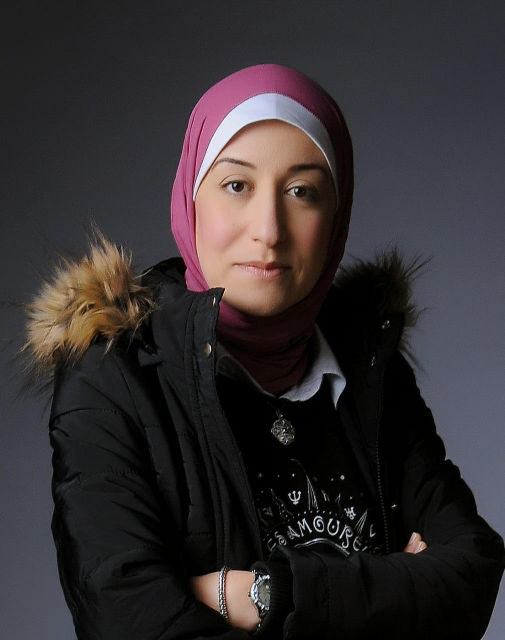 Portrait of author Heba Yassin